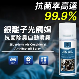 《機車董事長》HB-99 銀離子光觸媒抗菌除臭自動噴霧 150ml 車用 家用 車內消臭噴霧 除臭抗菌劑 防疫必備
