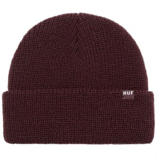 【HUF】E11814 SET USUAL BEANIE 毛帽 / 針織帽 (茄子色) 化學原宿