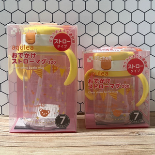♜現貨♖ 日本 Richell 利其爾 兒童水壺 阿卡將限定色 玩具反斗城 寶寶防漏吸管杯 兒童水杯 嬰兒水杯 學習杯