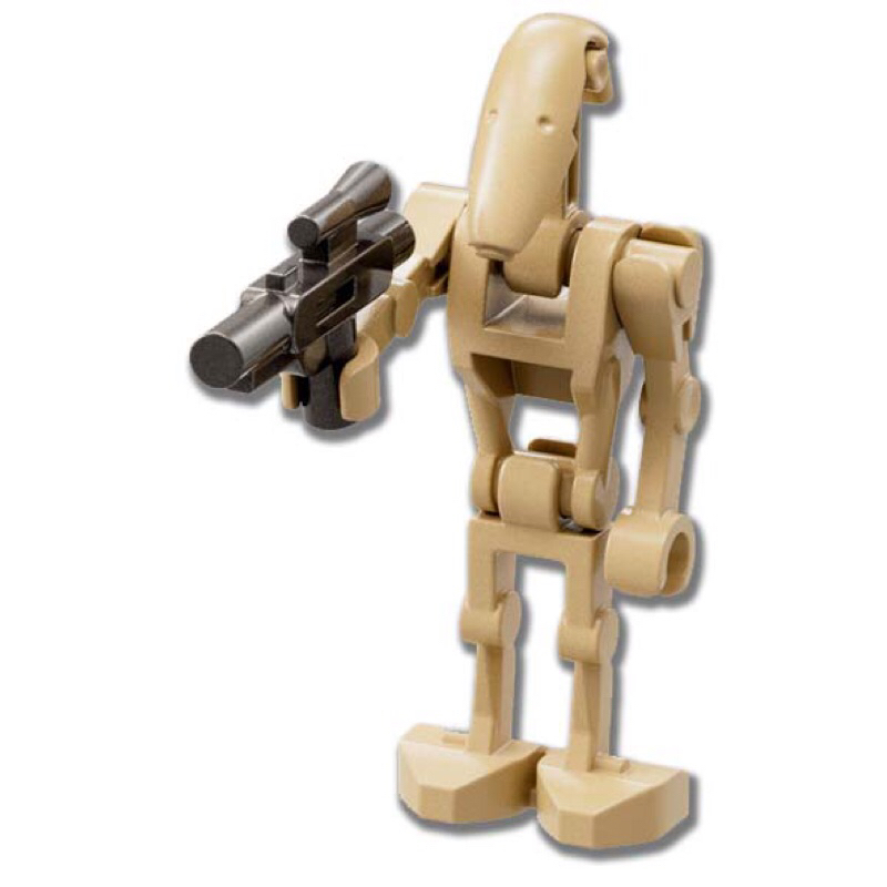 LEGO 樂高 鴨子兵 戰鬥機械兵+武器 人偶 Star Wars 星戰 75151 75042