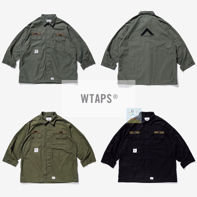 WTAPS 19AW GUARDIAN / JACKET. COTTON. RIPSTOP 襯衫 外套