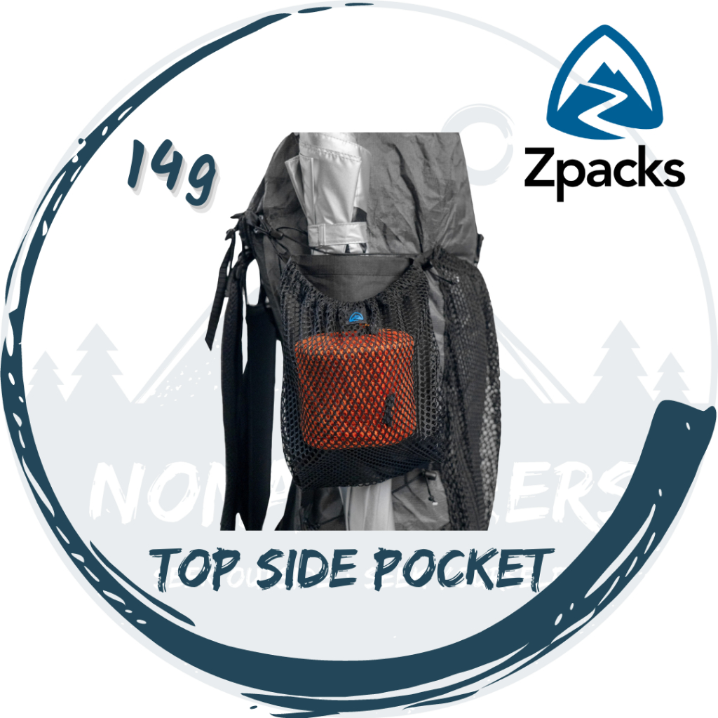 【游牧行族】*現貨*Zpacks Top Side Pocket 頂部側袋 14g 後背包專用 外掛 登山野營 輕量化