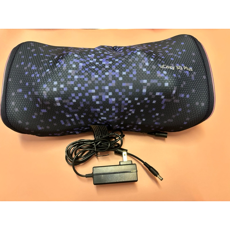 二手 9成新 OSIM 無線3D巧摩枕-紫色 OS-2222 (按摩枕/肩頸按摩)