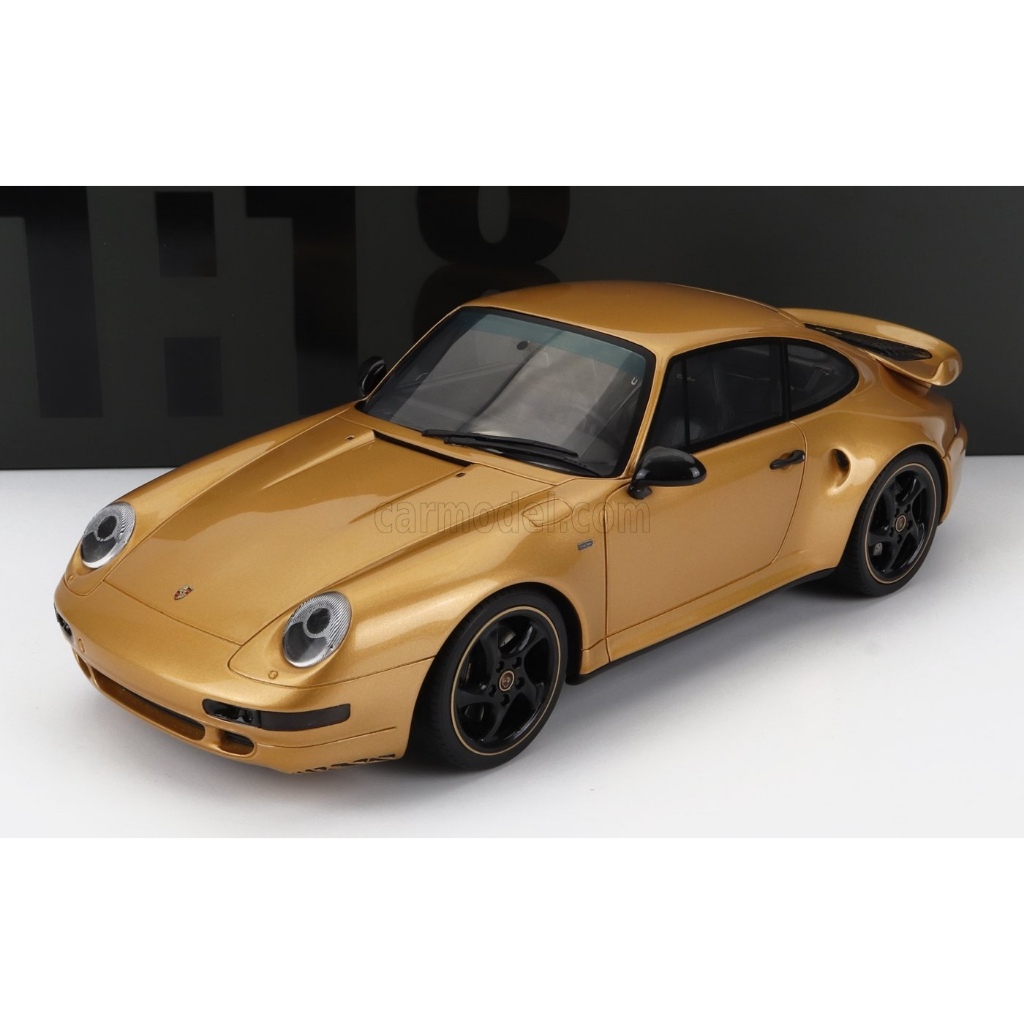 GT-SPIRIT 1/18 PORSCHE 911 993 TURBO S COUPE 2018 GOLD GT836