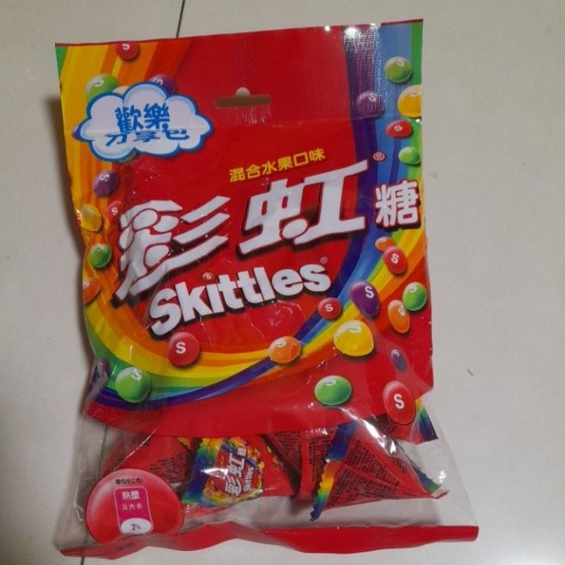 彩虹糖 Skittles 混合水果口味 歡樂分享包 135g