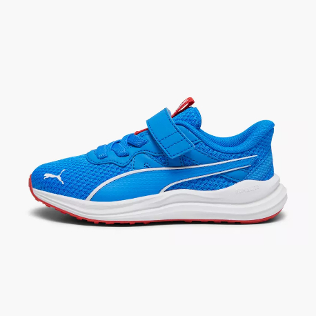 PUMA 中童款 藍色 紅底 運動 慢跑 舒適 慢跑鞋 37912503  Sneakers542