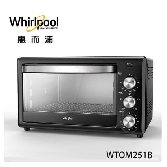 &lt;二手&gt;Whirlpool 惠而浦 25公升機械式旋風烤箱(WTOM251B)