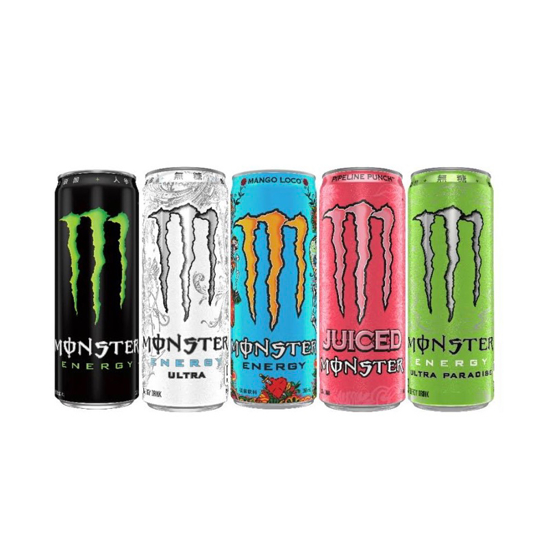 【Monster Energy 魔爪】 能量碳酸飲料 原味/超越無糖/芒果狂歡/管浪潘趣/超越仙境