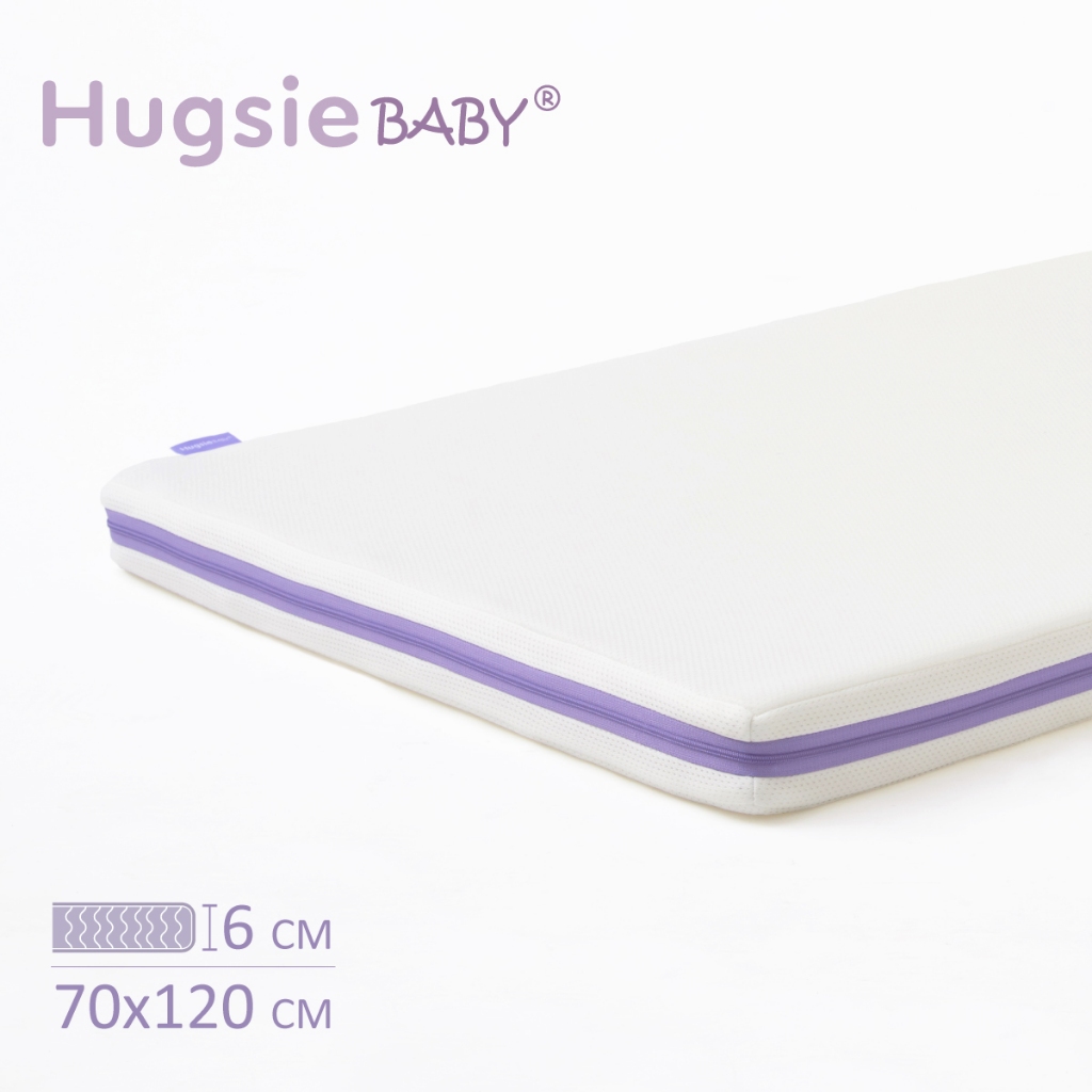 當天可出貨 HugsieBABY透氣水洗嬰兒床墊(附贈抗菌床單) 70×120