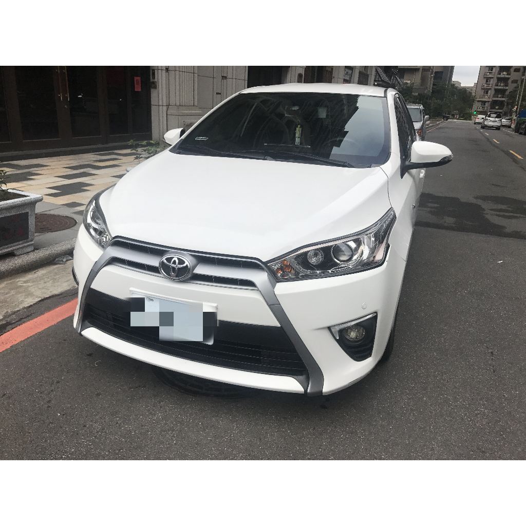 TOYOTA YARIS 2015-07 白 1.5