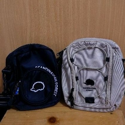 北歐小刺蝟 隨身小包 刺蝟圈圈相機包 環遊世界護照旅行小包