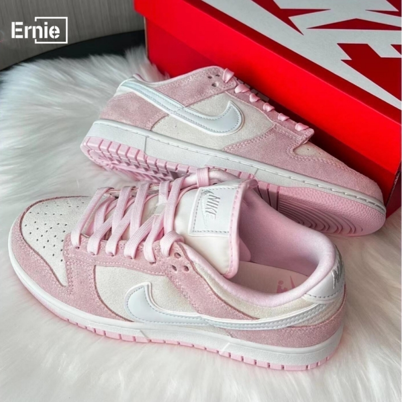 Nike Dunk Low “Pink Foam” 粉白 粉色 粉紅泡泡糖 麂皮 休閒運動鞋 女款 DV3054-600