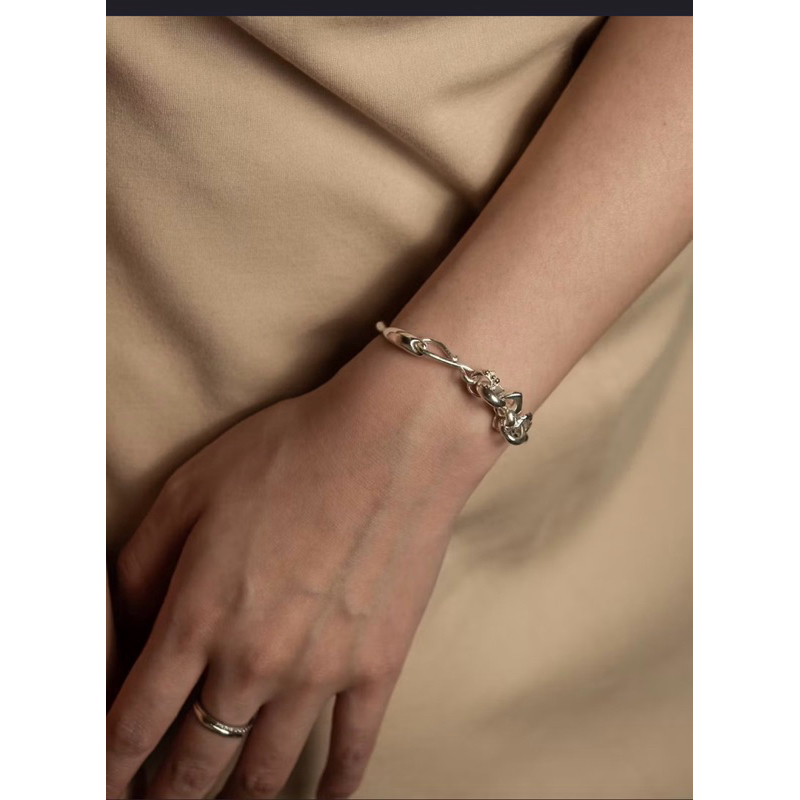 台灣品牌a saving company純銀手鍊 Classic Tiny bracelet 經典款