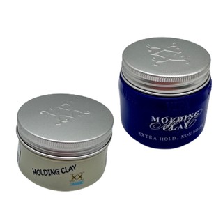 【海夫】義大利 VIFA MOLDING CLAY X元素 髮泥 雙包裝(風暴冰泥115ml / 玩酷凝土115ml)