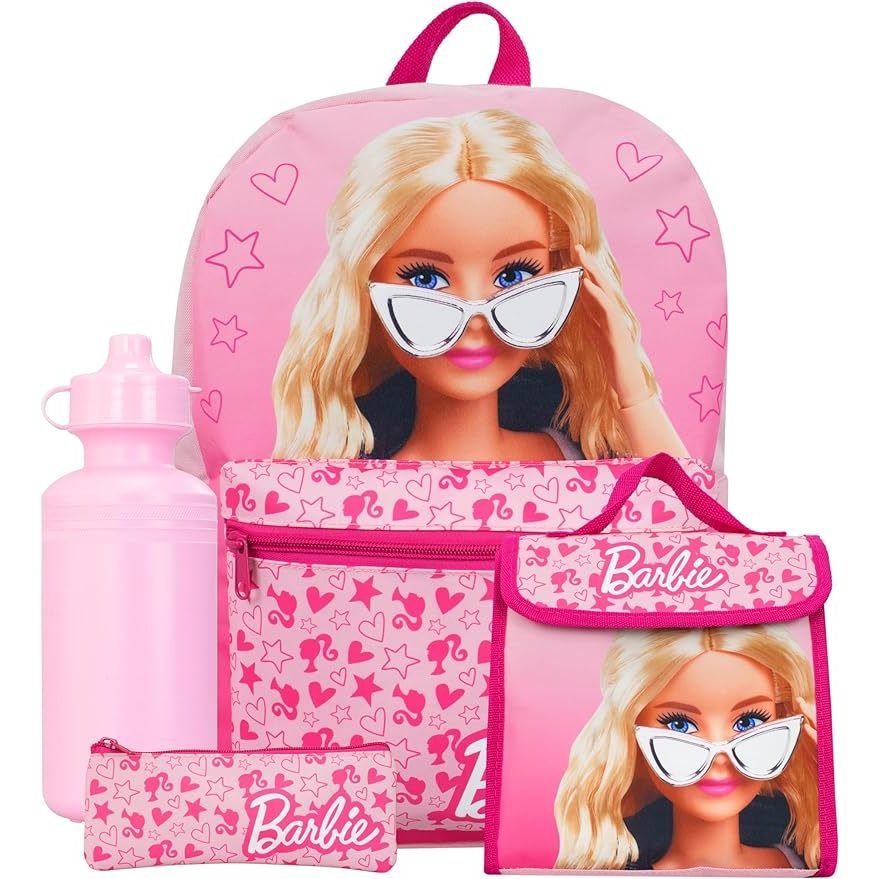 預購🚀空運🚀 英國專櫃 Barbie 書包 餐袋 後背包 水壺 便當袋 芭比 包包 兒童書包