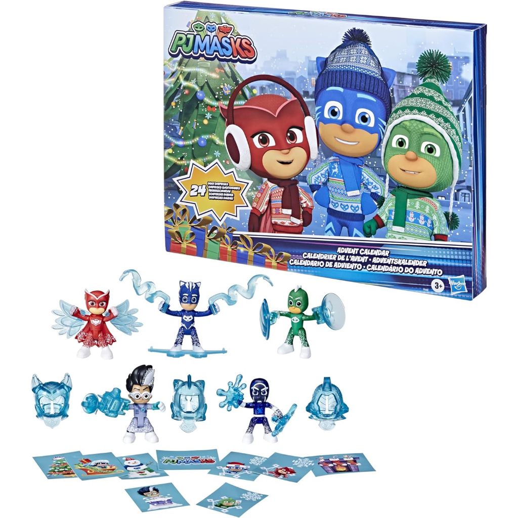 預購❤️空運❤️ 美國專櫃 PJ Masks 睡衣小英雄  公仔 玩具 驚喜盒 降臨曆 倒數日曆