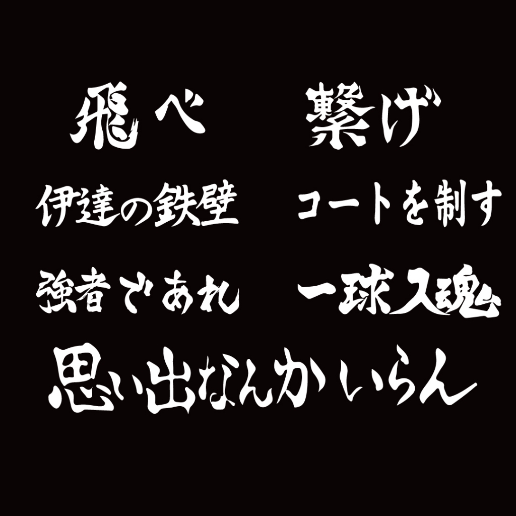 反光屋FKW 排球少年 車貼 烏野高校 飛吧 飛べ JDM 反光車貼 機車貼紙 反光貼紙 汽車貼紙 銀白色 防水貼紙