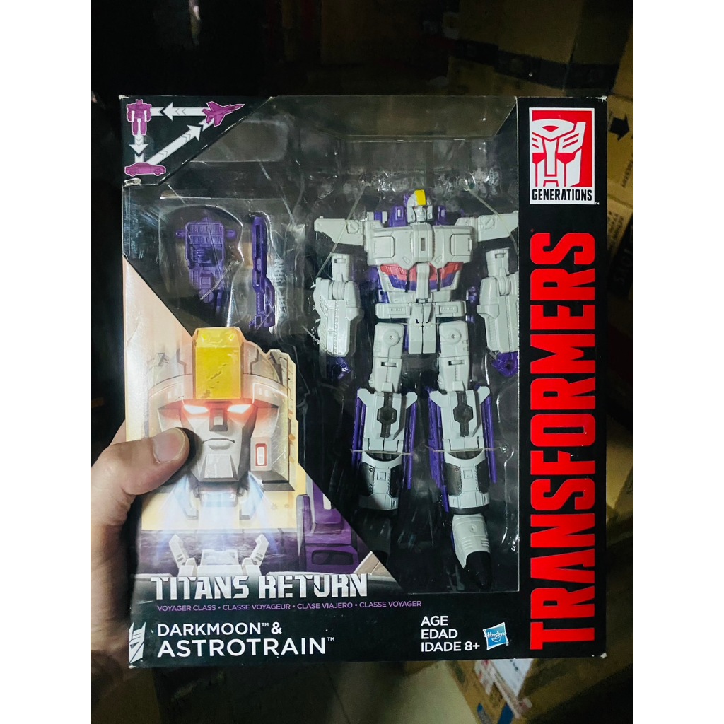 【超萌行銷】絕版現貨 孩之寶 變形金剛 Titans Return 泰坦之戰 V級 ASTROTRAIN 大火車