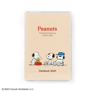 日本製 迷你年曆手冊 2023 Snoopy 史努比 史奴比 行事曆 手帳本 迷你手冊 日誌本