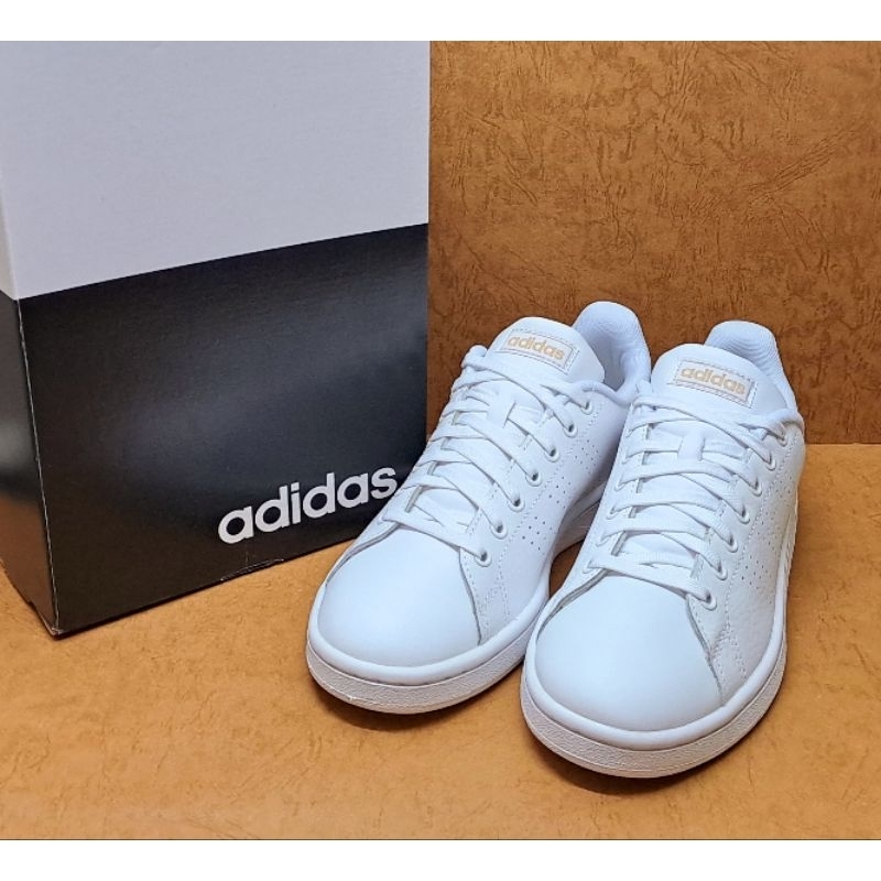 ✩Pair✩ 愛迪達 ADIDAS ADVANTAGE 女鞋 休閒運動 F36223 白金 厚鞋墊 柔軟舒適 NEO