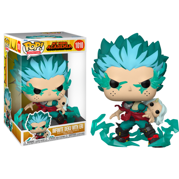 盒損 BEETLE FUNKO POP DEKU ERI MHA 綠谷出久 壞理 我英 我的英雄學院 10吋