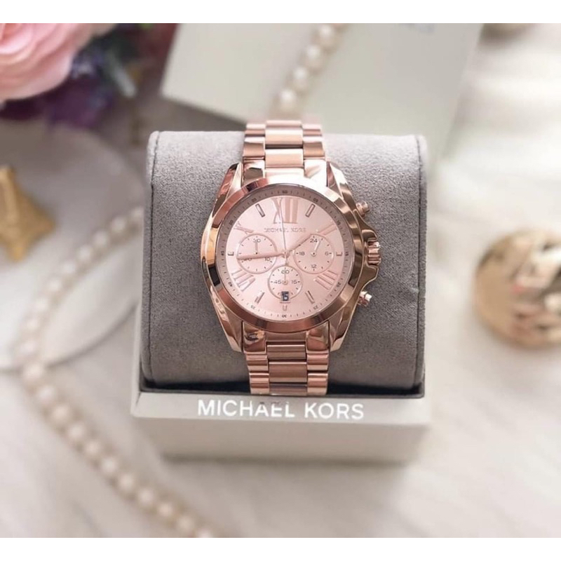 🔥卡拉國內外代購🔥限時優惠預購 MK 女生手錶 MK5503 大錶徑 玫瑰金三眼手錶