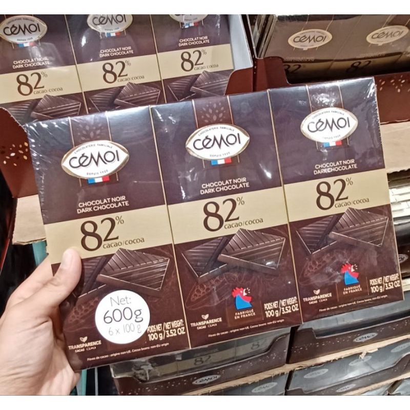 CEMOI 82%黑巧克力100公克X 6入 #好市多代購 #高雄面交