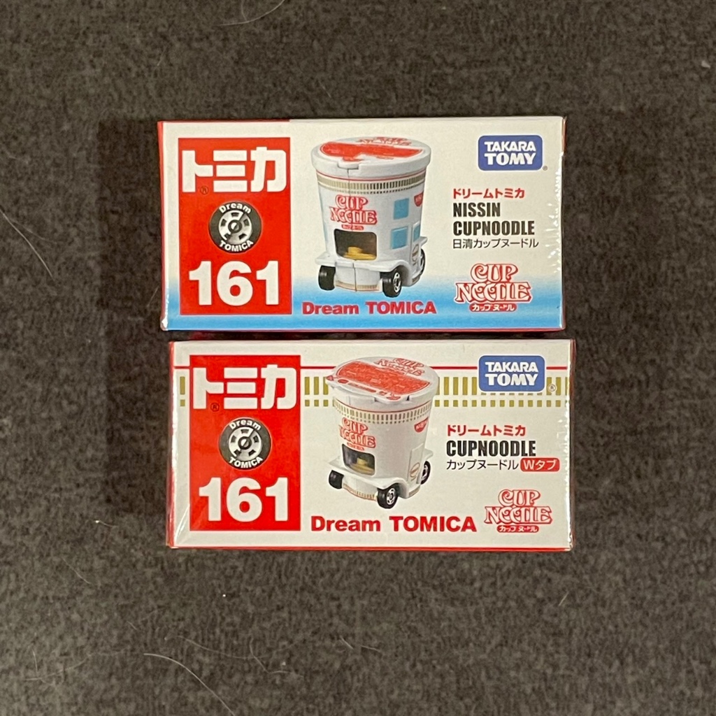 [小樂]蝦皮代開發票 日版 TOMICA 多美 杯麵 泡麵 日清 cup noodle 小汽車 no.161 161