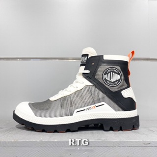 【RTG】PALLADIUM PAMPA LITE+MATRYX 白灰 軍靴 輕量 拼接 高筒 男女 78598-116