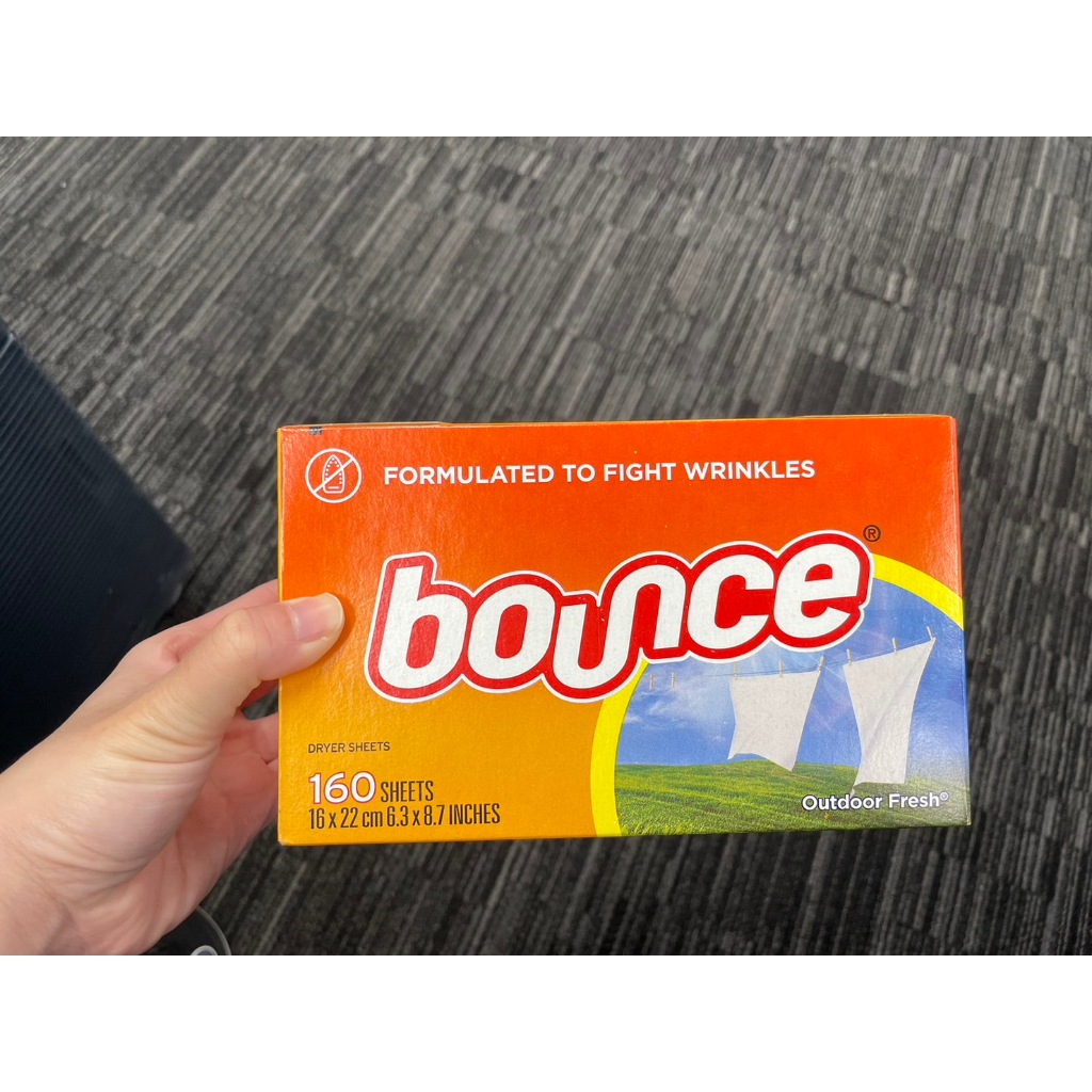 Bounce 烘衣柔軟去靜電紙160張