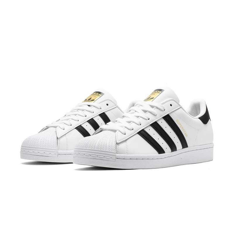 [現貨] Adidas Originals Superstar 經典款 金標 貝殼鞋 白色 女段 EG4958