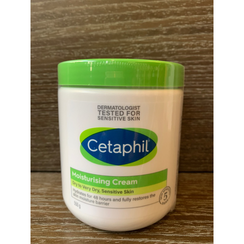 Cetaphil 舒特膚 長效潤膚霜 550g (舒特膚 臉部身體溫和潤膚乳霜) 好市多