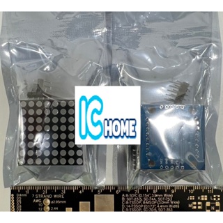 ICHOME MAX7219 8X8 點陣模組 控制模組 MCU 控制驅動 LED 顯示模組 紅 現貨