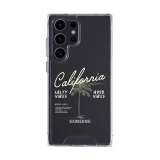 【TOXOXO】防摔透明Samsung手機殼：悠然倚椰樹