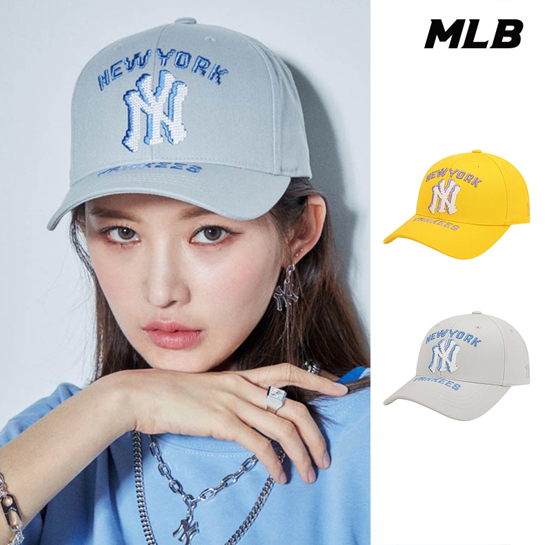 MLB 棒球帽 Play像素系列 紐約洋基隊 (3ACPRB02N-兩色任選)【官方超值優惠】