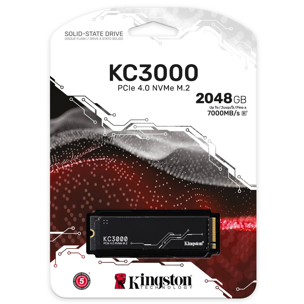 {買到賺到} 金士頓 SSD SKC3000D/2048G KC3000 2TB M.2 PCIe Gen4x4