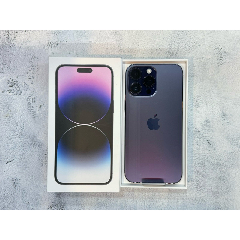最高折＄5000♠️福利機 iphone 14 Pro Max 512G 紫色 台灣貨 2023/10/17 100%