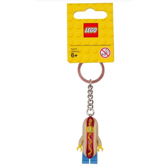 🔮正版開發票【歡樂堡】LEGO 853571熱狗人鑰匙圈