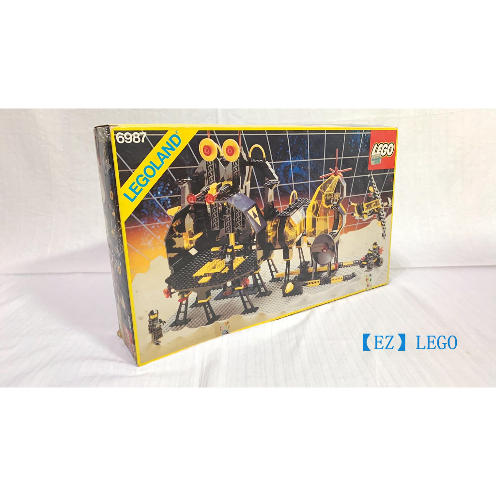 樂高人偶王 LEGO 絕版/太空系列/#6987 太空基地盒組