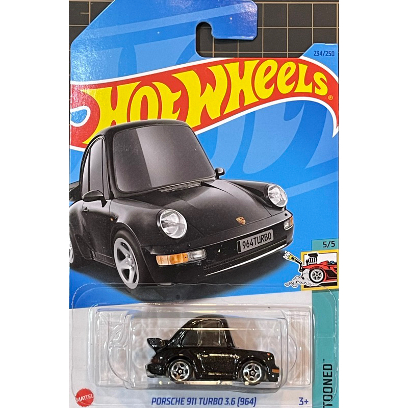 風火輪 Hot Wheels 23Q 24A 保時捷 Q車 PORSCHE 911 TURBO 3.6 964 跑車