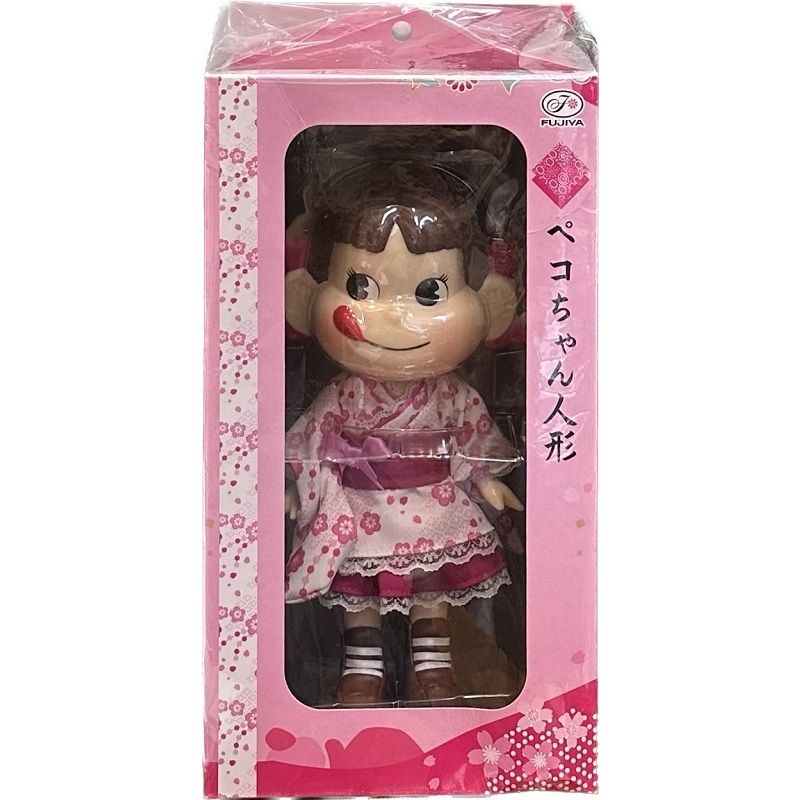 @凱蒂日式精品@FUJIYA PEKO 不二家 牛奶妹 奶妹 人形 娃娃 公仔《櫻花和服》