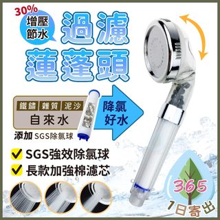 【過濾蓮蓬頭】濾心蓮蓬頭 除氯蓮蓬頭 過濾花灑 三段蓮蓬頭 長效濾芯 加壓蓮蓬頭 SGS除氯球 淨水沐浴 過濾水質 沐浴