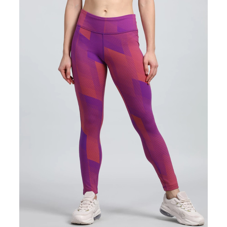 REEBOK LUX TIGHTS 2.0 緊身褲 訓練 運動 排汗 透氣 運動緊身褲 彈性 紫紅色 EC1110