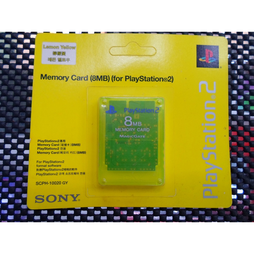 SONY PlayStation2 PS2 原廠記憶卡(8MB)全新未拆封