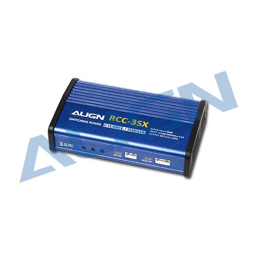 【天鷹遙控】台灣製造 ALIGN亞拓 鋰電池 分壓平衡充電器 RCC-3SX 2S 3S 分壓充電器 HEC3SX01A