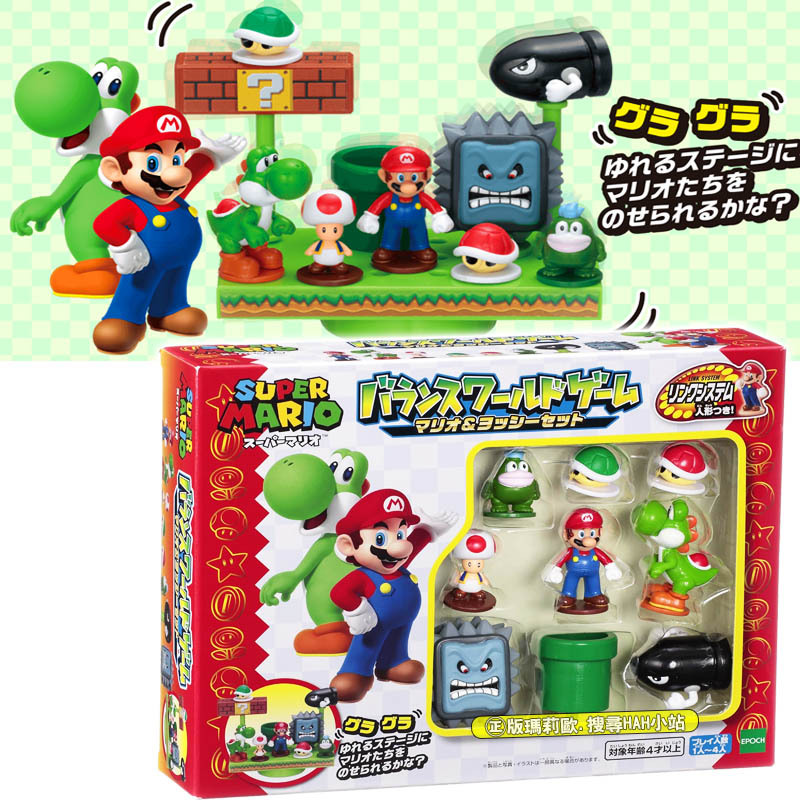 【HAHA小站】EP07270 麗嬰 日本 EPOCH Mario 超級瑪莉 馬力歐 瑪莉歐平衡遊戲 桌遊 生日 禮物