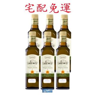 💎翔洋代購💎 6瓶 * (500毫升/瓶)歐洲國際金牌西班牙原裝Unio特級初榨橄欖油 (宅配免運)