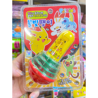 韓國精靈寶可夢 皮卡丘 手持式發光陀螺1入