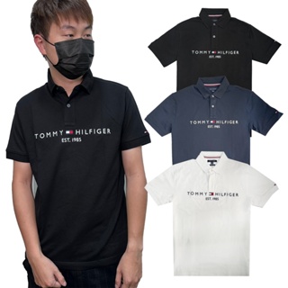 Tommy Hilfiger 胸口刺繡LOGO 素面 POLO衫 1985 正常版型