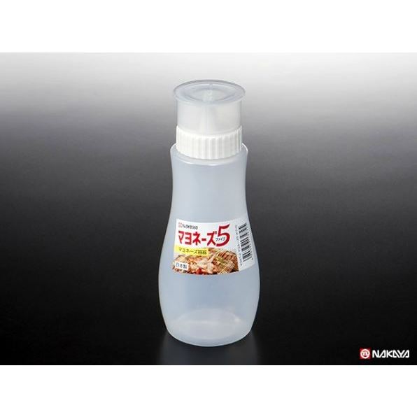 NAKAYA 五孔擠醬瓶 白【日本製造】五孔 擠醬瓶 造型擠醬 醬料瓶【森森日式百貨】